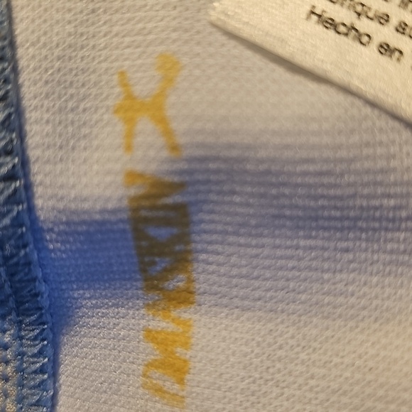 Danskin Active Wear Top Abstract Patterned Sleeveless. Built In Bra. Meduim - Picture 2 of 9